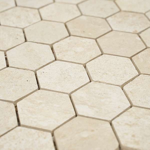 Мозаика Философия Мозаики Hexagon Travertine 48 30x30
