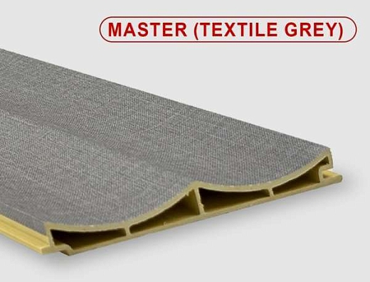 Бамбуковые панели Bonaparte Master textile grey 14x280