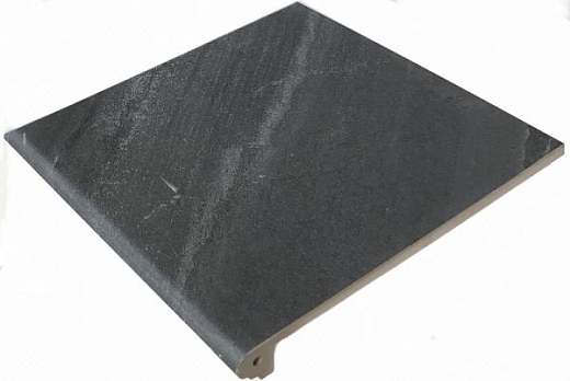 Ступень фронтальная Gres de Aragon Tibet Anti-Slip Antracita 30x33