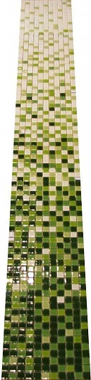 Мозаика Bonaparte Jump Green №1-8 (комплект из 8шт.) 30x240