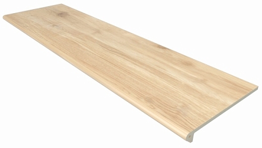 Ступень фронтальная Gres de Aragon Rodeno Peldano Redondo Roble Liso 33x120