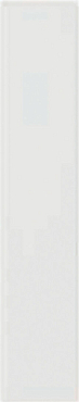 Настенная плитка DNA Tiles Plinto White Matt 10.7x54.2