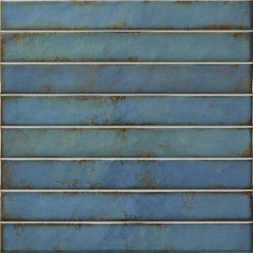 La Platera Brick Raku Turquoise 35x35