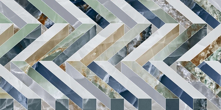 Декор ITC Agate Volumes Polished 60x120