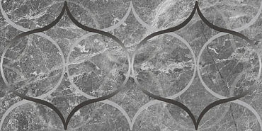Декор Laparet (Россия) Crystal Resonanse серый 30x60