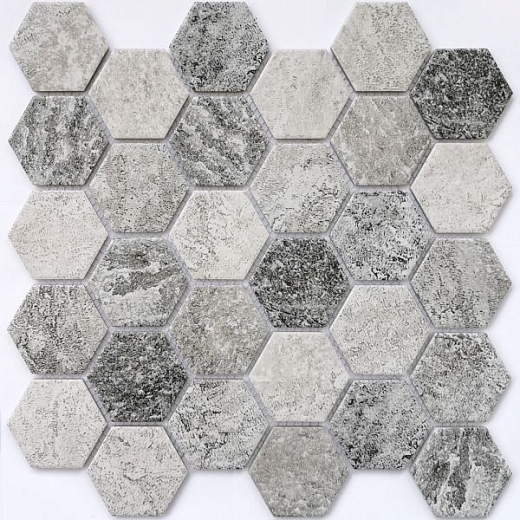 Мозаика Bonaparte Olmeto Grey 27.1x28.2