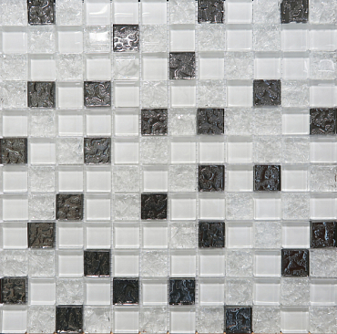 Мозаика AltaCera Mosaic Glass White 30x30