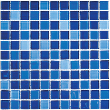 Мозаика Bonaparte Jump Blue №1 (dark) 30x30