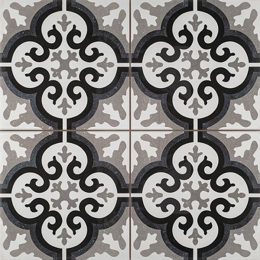 Керамогранит Etili Seramik Manisa Black Pre-cut 45x45