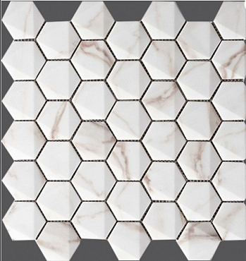 Мозаика Grespania Hexagonal Calacata 30x30