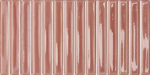 Керамическая плитка WOW Colour Notes Bars Rosemist 12.5x25