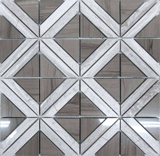 Мозаика Философия Мозаики Romb Grey 30x30