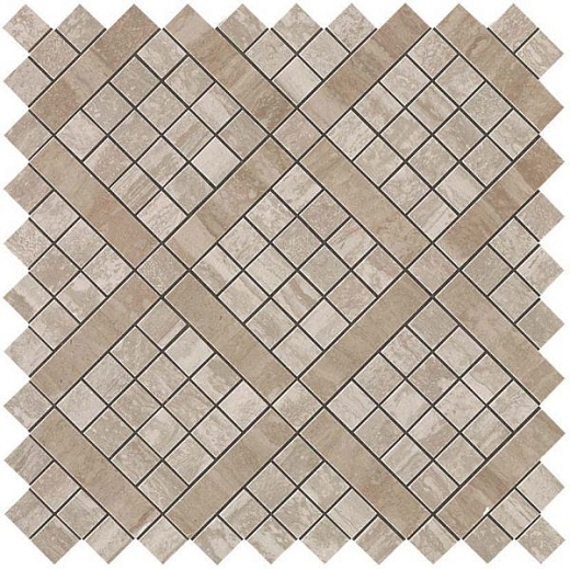 Мозаика Atlas Concorde Marvel Travertino Silver Diagonal Mosaic 30.5x30.5