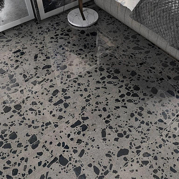 Meteor Graphite Kristal Rectified Parlak Nano60x120