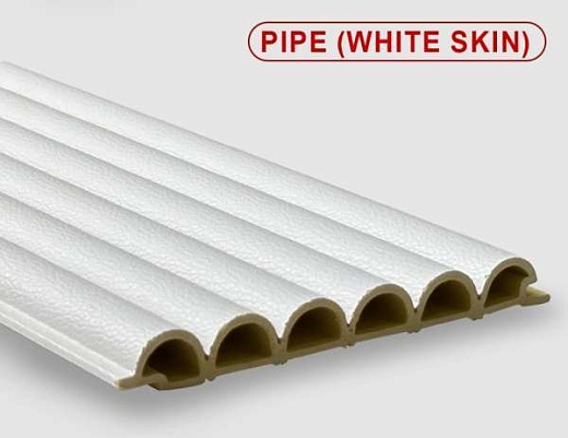 Бамбуковые панели Bonaparte Pipe white skin 12.3x280
