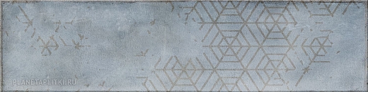 Декор Cifre Ceramica Omnia Decor Blue 7.5x30