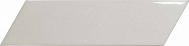Настенная плитка Equipe Chevron Light Grey Left 5.2x18.6