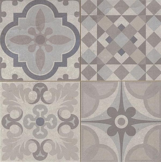 Напольный керамогранит Halcon Skyros Deco Gris 44.2x44.2