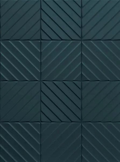 Керамогранит Marca Corona 4D Diagonal Deep Blue 20x20
