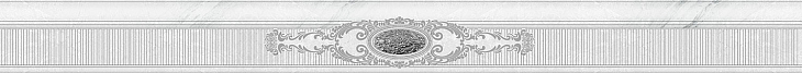 Бордюр Eurotile Ceramica 776 Eclipse Grey 8x29.5