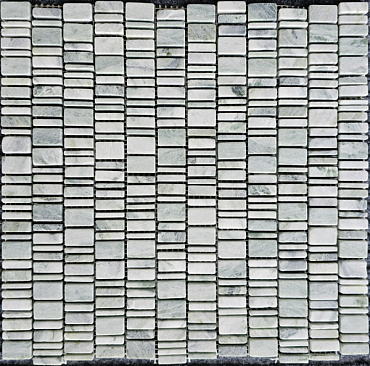 Мозаика из мрамора Pixel Mosaic PIX 316 Jet Green 30.7x31