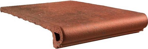 Ступень Gres de Aragon Antic Marron Peldano Redondeado 32.5x33