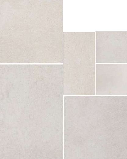 Керамогранит Cir Ceramiche Italica Modulare 39 Terra Salina (комплект 2шт 20x20, 1шт 20x40, 2шт 40x40, 1шт 40x60,8) 80x100