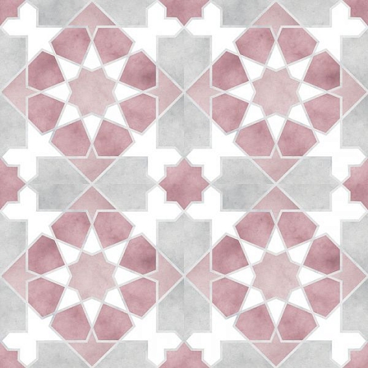 Напольная плитка Kerlife Ceramicas Rabat Pink 45x45