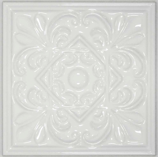 Декор Cevica Classic 1 White Zinc 15x15
