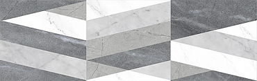 Настенная плитка Colorker Ceramica Corinthian Triangle Grey 31.6x100