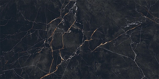 Керамогранит Infinity Ceramica Vesuvio Nero High Glossy 60x120