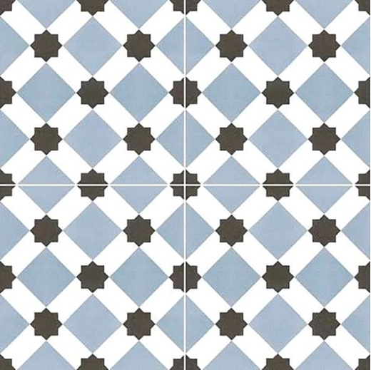 NiceKer Chic Howard Blue 45x45