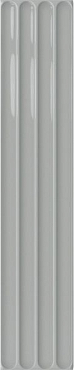 Настенная плитка DNA Tiles Plinto In Grey Gloss 10.7x54.2