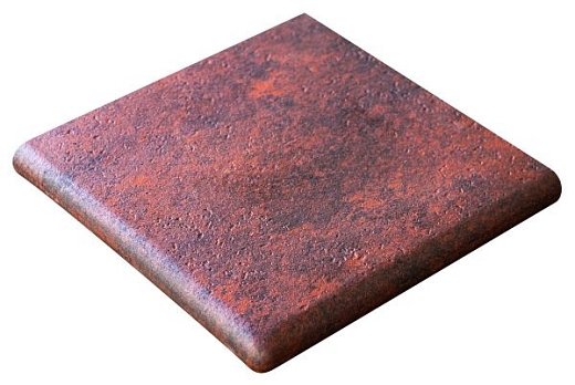 Ступень угловая Gres de Aragon Jasper Esquina Rojo 33x33