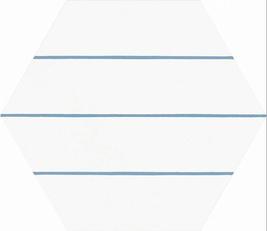 Керамогранит Codicer 95 Hex. Porto Savona Blue 25x22