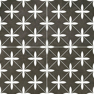  NiceKer Chic Poole Black 45x45