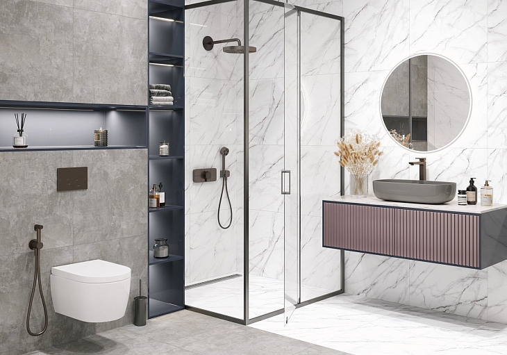 Керамогранит Alma Ceramica Neo Calacatta