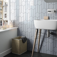 Настенная плитка Equipe Chevron Wall
