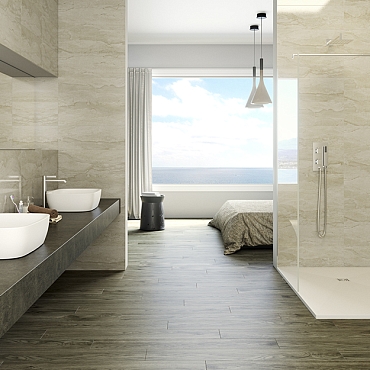Cenefa Daino Reale Beige4x25
