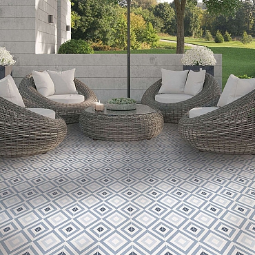 Chic Bosham White45x45