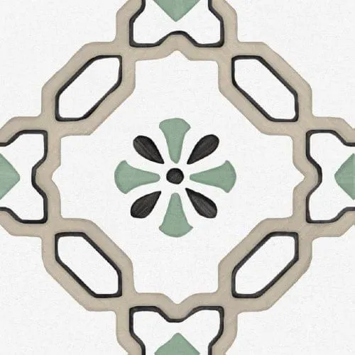 Керамогранит Ennface Pattern Ponza Lilly 20x20