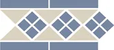 Бордюр Topcer Border Lisbon with 1 strip (Tr.16, Dots 11, Strips 11) 15x28