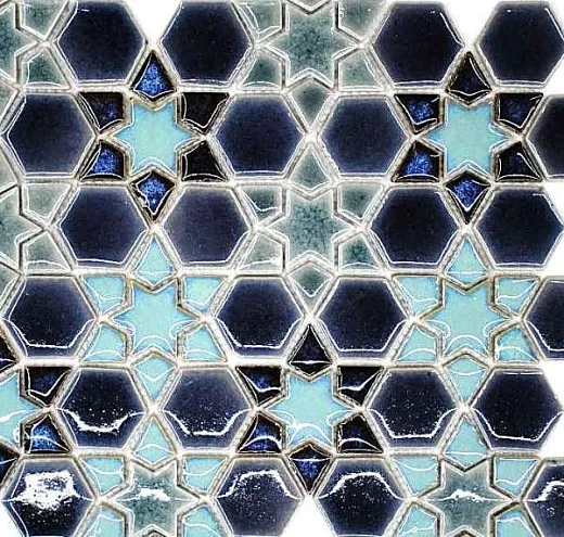 Мозаика Философия Мозаики Porcelain Samarkand 25.5x30