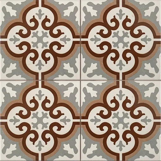Керамогранит Etili Seramik Manisa Red Pre-cut 45x45