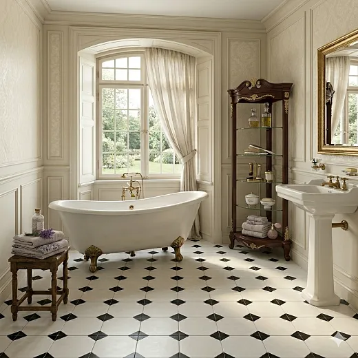 Керамогранит Etili Seramik DV Light Grey Pre-cut 45x45