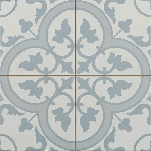 Керамогранит Etili Seramik Ledbury Powder Blue Pre-cut 45x45