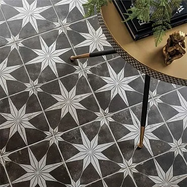 Apollon Charcoal Black Pre-Cut45x45