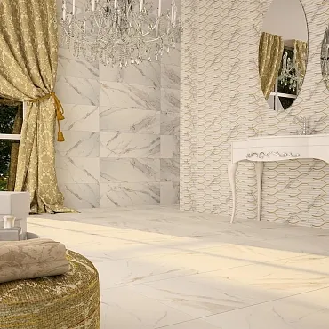 Adonis Matte White Rec60x60