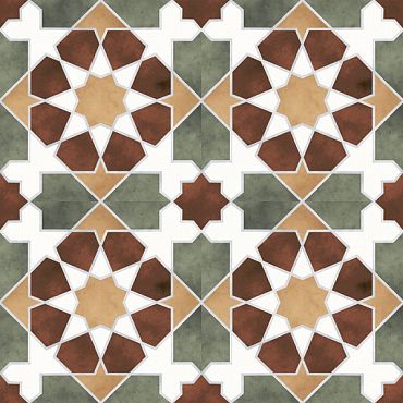 Напольная плитка Kerlife Ceramicas Rabat Green 45x45